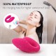 2 in 1 Couples Vibrator Clitoral G-spot Vibrator Waterproof 10 Powerful Vibrating Modes