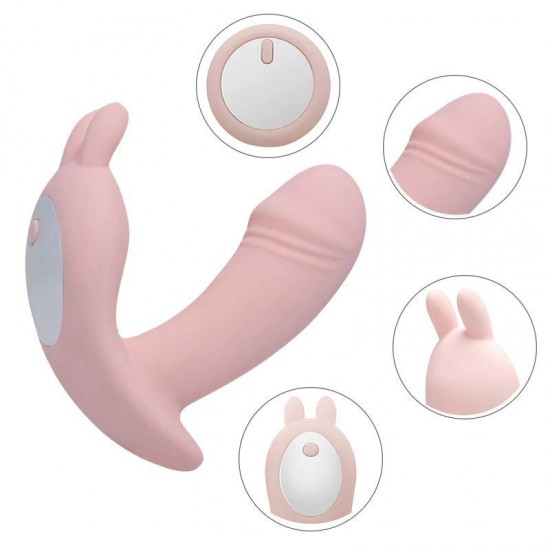 Kaamastra Panty Rabbit Toy Pink