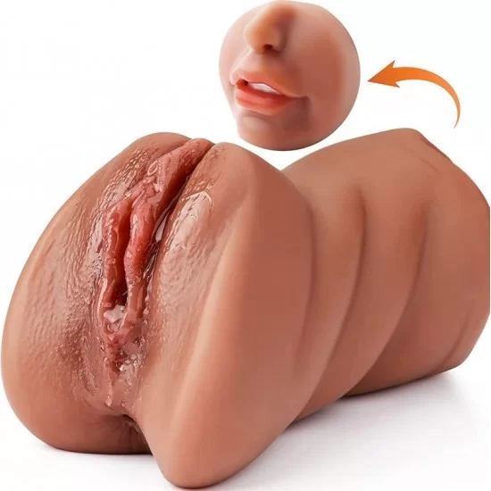 3 in 1 Realistic Textured Mouth Vagina and Tight Anus 3 in 1 Realistic Textured Mouth Vagina and Tight Anus