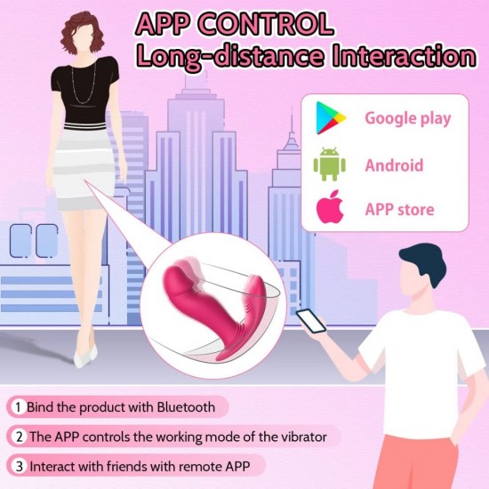 Ayla APP Remote Control Butterfly Panty Vibrator