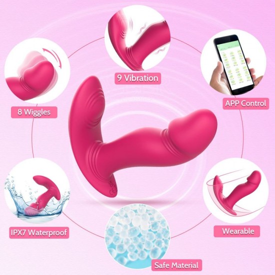 Ayla APP Remote Control Butterfly Panty Vibrator