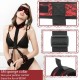 Rory Adjustable Handcuffs Collar Blindfold SM Kit