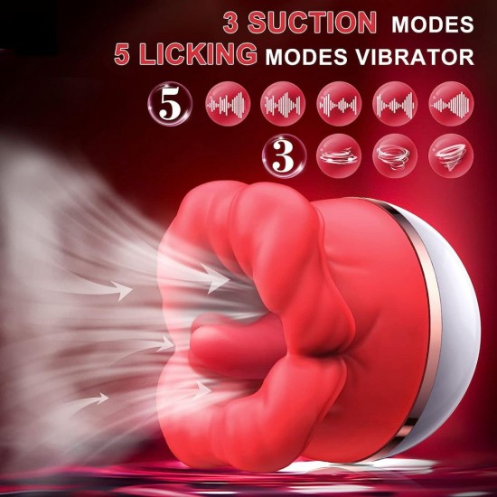 Pippa Tongue Licking Suction Vibrator Pippa Tongue Licking Suction Vibrator
