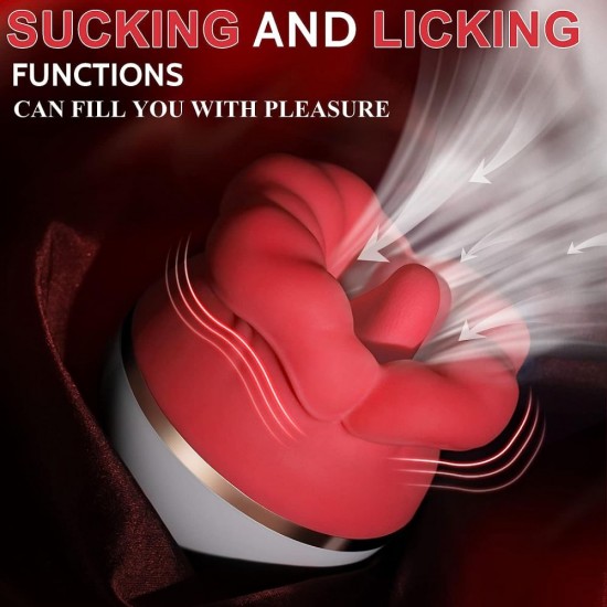 Pippa Tongue Licking Suction Vibrator Pippa Tongue Licking Suction Vibrator