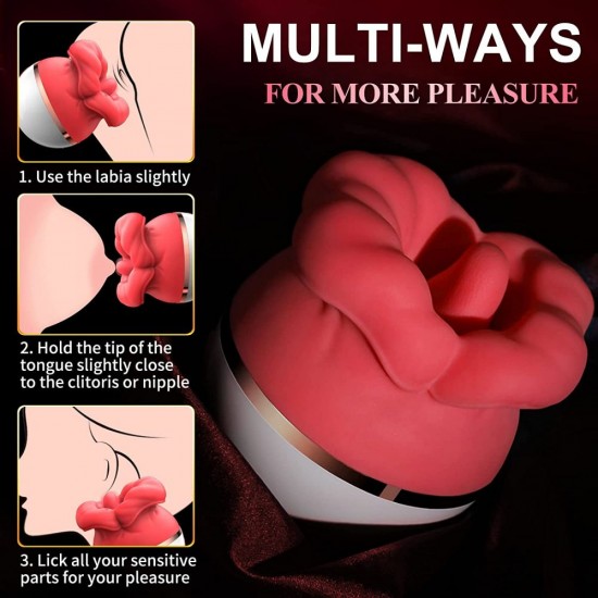 Pippa Tongue Licking Suction Vibrator Pippa Tongue Licking Suction Vibrator