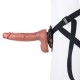 Adjustable Strap-On Harness Kit with 10-inch Extra-Large Ultra Realistic Dual Density Silicone Dildo