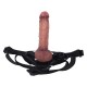 Adjustable Strap-On Harness Kit with 8.3-inch Ultra-Realistic Liquid Silicone Dildo