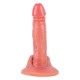 7.5 Inch Pink Boy Ultra Realistic Dual-Density Liquid Silicone Suction Cup Dildo with Balls