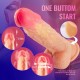 8.3" Vibrating Dildo Realistic Dildo Rotation Heating Wireless India Sex Toy