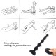 Anal Vibrator Anal Beads 10 Stimulation Patterns 3 Speeds Wireless Remote Control Anal Sex Toy Anal Vibrator Anal Beads 10 Stimulation Patterns 3 Speeds Wireless Remote Control Anal Sex Toy