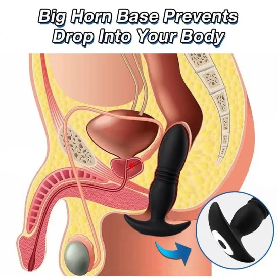 Anal Vibrator Prostate Massager Thrusting Male Vibrator With 7 Thrusting Actions Vibration Modes Butt Plug India Anal Play Anal Vibrator Prostate Massager Thrusting Male Vibrator With 7 Thrusting Actions Vibration Modes Butt Plug India Anal Play