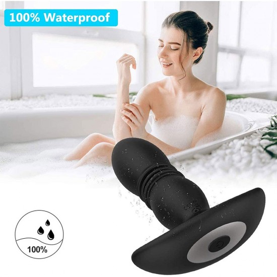 Anal Vibrator Prostate Massager Thrusting Male Vibrator With 7 Thrusting Actions Vibration Modes