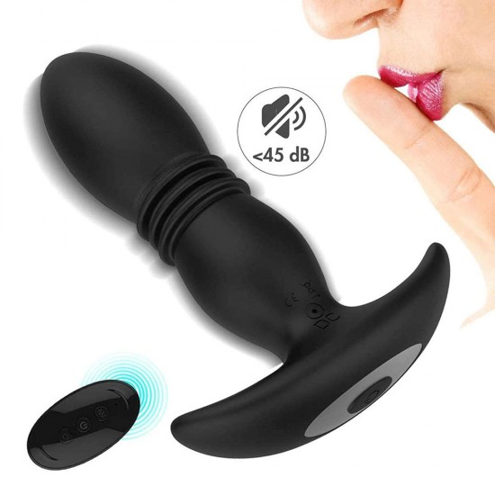 Anal Vibrator Prostate Massager Thrusting Male Vibrator With 7 Thrusting Actions Vibration Modes Butt Plug India Anal Play Anal Vibrator Prostate Massager Thrusting Male Vibrator With 7 Thrusting Actions Vibration Modes Butt Plug India Anal Play