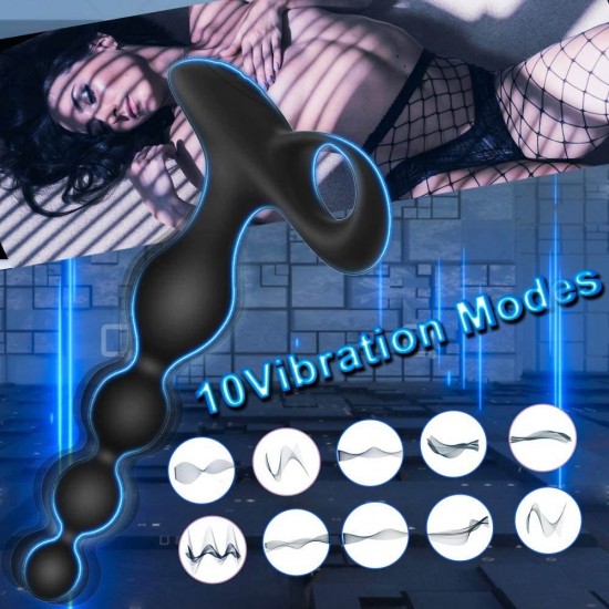 Anal Vibrator Vibrating Anal Beads Silicone 10 Vibration Modes Waterproof Anal Sex India Anal Vibrator Vibrating Anal Beads Silicone 10 Vibration Modes Waterproof Anal Sex India
