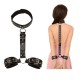 BDSM Restraint Set Collar and Whip India