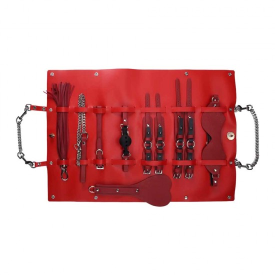 BDSM Toys Bondage Kit Premium Leather 8 Pcs BDSM India