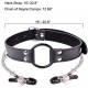 BDSM Toys Nipple Clamp SM Chest Harness Breast Clamp Neck Collar Restraint for Sex Game BDSM Toys Nipple Clamp SM Chest Harness Breast Clamp Neck Collar Restraint for Sex Game