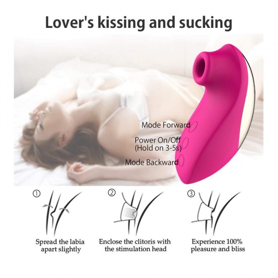 Clitoral Nipples Sucking Vibrator 10 Suction Vibration Modes Oral Sex Waterproof Rechargeable Sex Toy For Women India