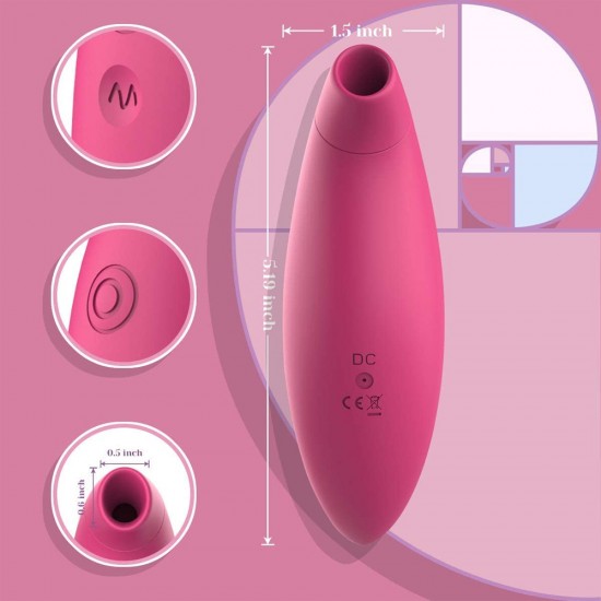 Clitoral Sucking Vibrator G Spot And Clit Stimulation With 7 Suction Levels And 10 Vibration Patterns Sex Toy For Women India
