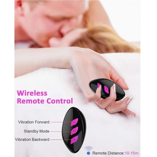 Couple Vibrator G Spot Clitoral Vibrator Remote 12 Vibrations Waterproof Rechargeable Sex Toy India