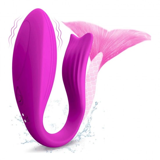 Couple Vibrator G Spot Clitoral Vibrator Remote 12 Vibrations Waterproof Rechargeable Sex Toy India