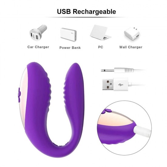 Couple Vibrator Wireless G Spot Clitoral Stimulation Dual Motors 10 Powerful Vibration Sex Toy India Couple Vibrator Wireless G Spot Clitoral Stimulation Dual Motors 10 Powerful Vibration Sex Toy India