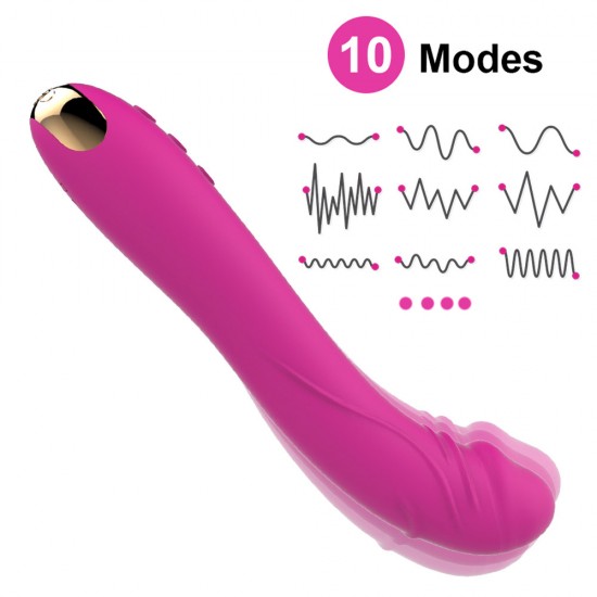 Dildo Vibrator 10 Modes Vibration Vagina Clitoris Stimulator Masturbator Sex Toys for Women India