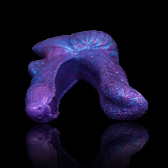 Gemini - Fantasy Dildo - Sex toy - Adult Toy - Double Dildo Blue Demon - Astrology - Zodiac Dildo