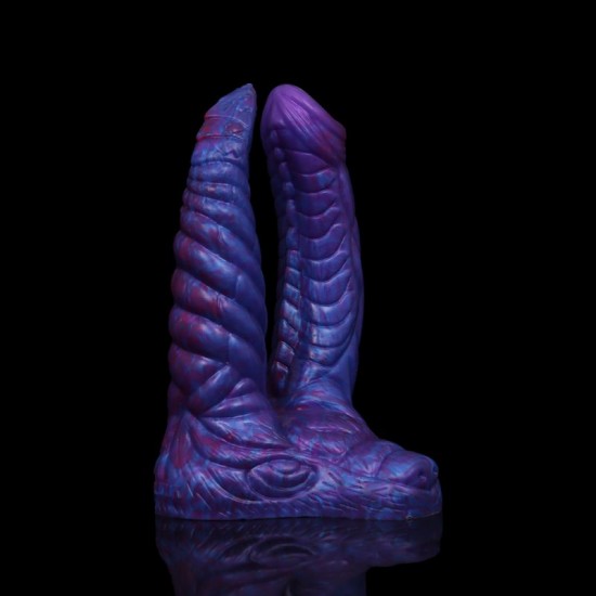 Gemini - Fantasy Dildo - Sex toy - Adult Toy - Double Dildo Blue Demon - Astrology - Zodiac Dildo Gemini - Fantasy Dildo - Sex toy - Adult Toy - Double Dildo Blue Demon - Astrology - Zodiac Dildo