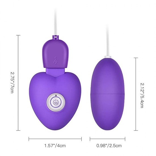 Egg Vibrator G Spot 10 Frequency Vibrations Remote Control  Female Sex Toy India