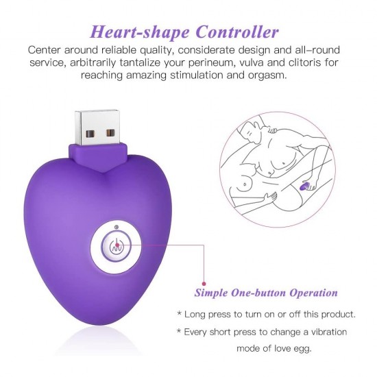 Egg Vibrator G Spot 10 Frequency Vibrations Remote Control  Female Sex Toy India