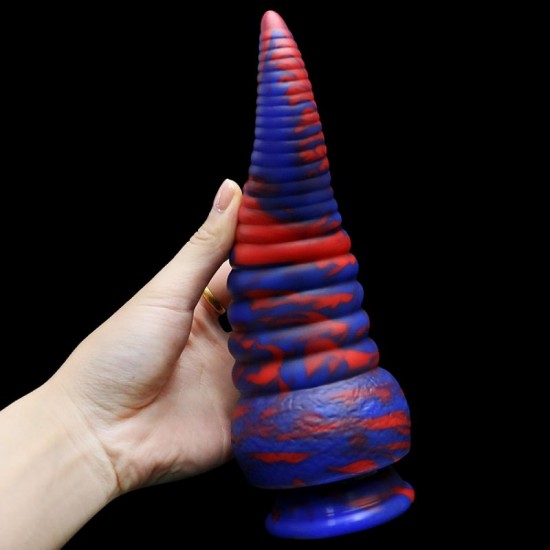 Fantasy Dildo Colorful Tentacle Dildo Octopus Huge Anal Plug Premium Liquid Silicone