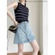 High Rise Button Front Denim High Rise Button Front Denim