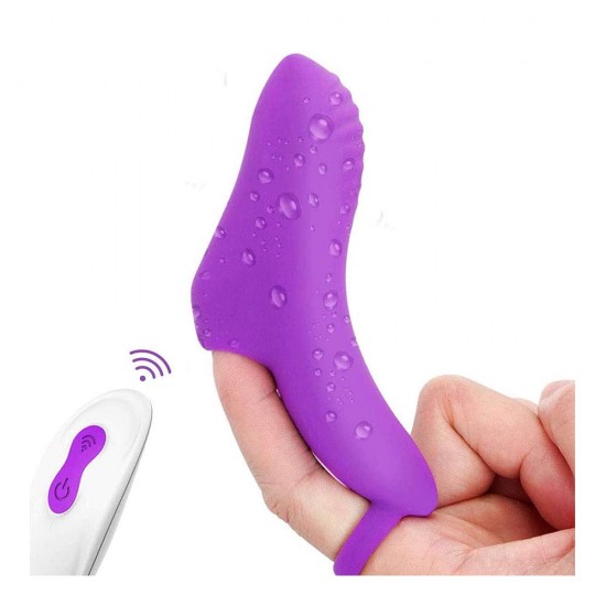 Finger Vibe Clitoris 9 Vibration Waterproof Wireless Remote Rechargeable