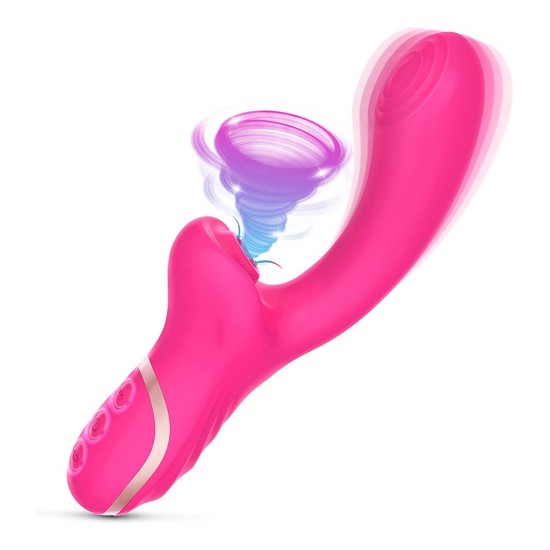 G Spot Clit Vibrator Sucking Sex Toy 10 Sucking and Vibrating Modes Vaginal Orgasm and Clit Sucker India