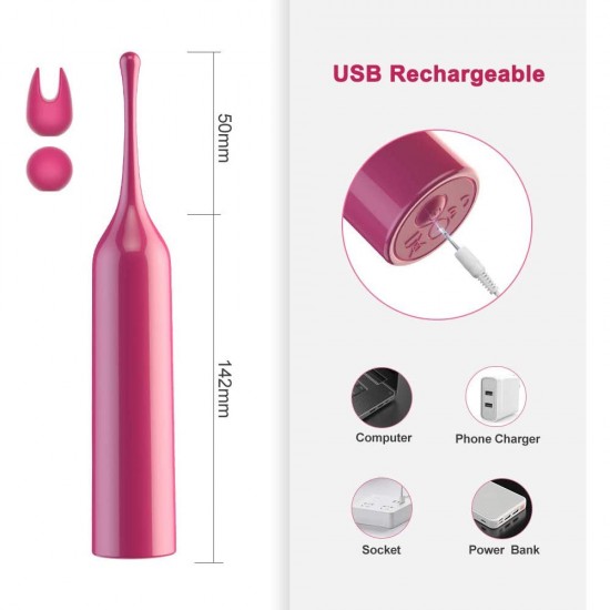 G Spot Clitoral Vibrator for Women Clitoris Stimulator with 10 Vibration Modes Male Sex Toy India G Spot Clitoral Vibrator for Women Clitoris Stimulator with 10 Vibration Modes Male Sex Toy India