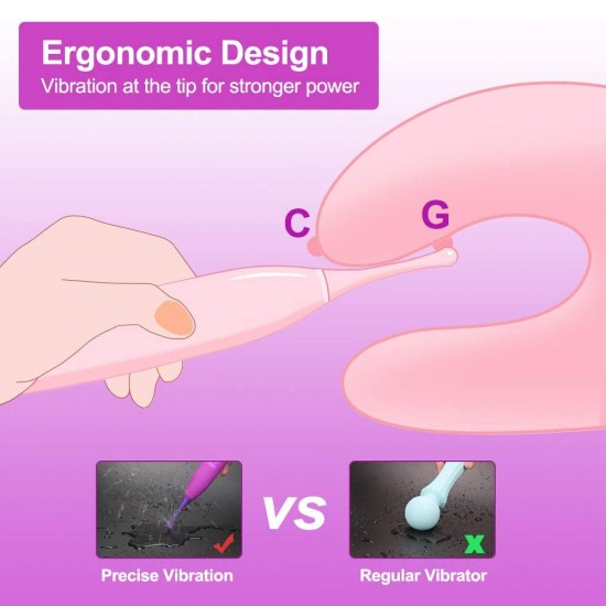 G-Spot Clitoris Vibrator Vaginal Nipple Stimulator Rechargeable Silicone Massager Sex Toy For Women India