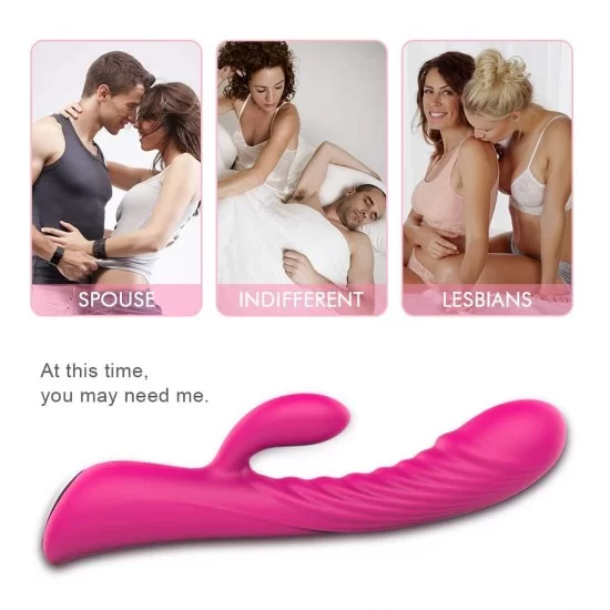 G-Spot Rabbit Vibrator Waterproof Rechargeable Women Sex Toys India G-Spot Rabbit Vibrator Waterproof Rechargeable Women Sex Toys India