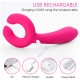 G-Spot Vibrator 3 Motors Clitoris Vagina Stimulator Waterproof Rechargeable India Sex Toys For Women