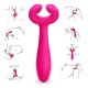 G-Spot Vibrator 3 Motors Clitoris Vagina Stimulator Waterproof Rechargeable India Sex Toys For Women