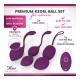 Kegel Balls Ben Wa Balls India 2-In-1 Pelvic Exercise Ball Tightening Women Pelvic Floor Strengthening