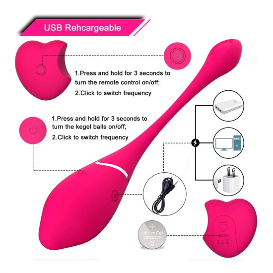 Kegel Balls Ben Wa Balls India For Tightening Women Bladder Control Rose