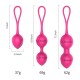 Kegel Balls Ben Wa Balls India For Women Tightening 3 Piece Set Kegel Exercise Ball Pelvic Floor Bladder Control Training Remote Control