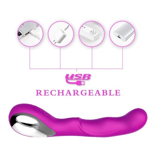 Magic Wand Vibrator USB Rechargeable Sex Toy For Women India