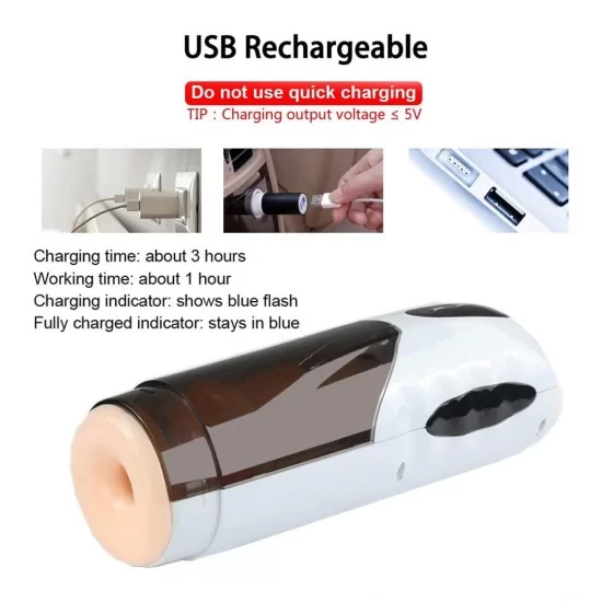 Male Automatic Fuck Masturbator 10 Speeds Control 3 Female Moans Heating Sex Toy For Man India