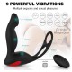 Male Prostate Massager Vibrator Remote Control With Penis Ring and Ball Loop 9 Speeds Anal Sex Toy India