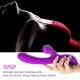 Rabbit Vibrator Clitoral Sucking G Spot Waterproof Rechargeable Heating 10 Vibration 3 Suction Patterns