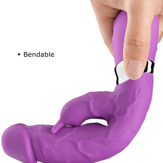 Rabbit Vibrator G Spot Rechargeable 7 Frequency Women Sex Toy India