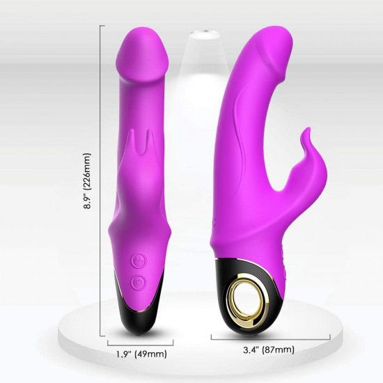 Rabbit Vibrator Vagina Stimulation Dual Powerful Motors Each 9 Frequency Masturbation Women Sex Toys India