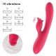 Rabbit Vibrator With Pulsating Tongue Licking 7 Pulsations 10 Vibrations Waterproof Women Masturbation Adult Sex Toy India